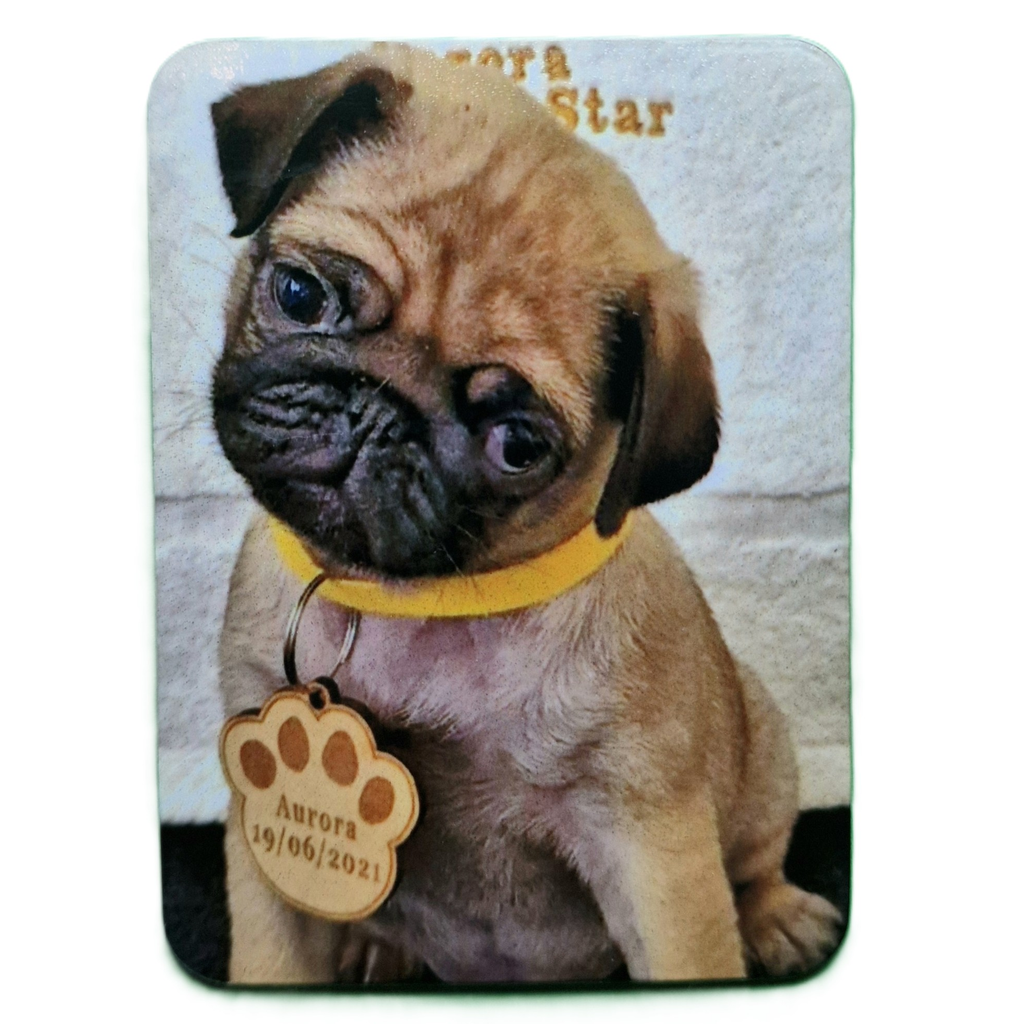 Custom Photo Fridge Magnet | Personalized any Photo Logo Magnet | 5.5 × 7.5 cm |