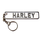 Personalised 3D Printed Number Plate Keyring – Custom Car Registration