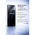 Matte Hydrogel Screen Protector for Samsung | Anti-Glare, Anti-Fingerprint | SupperPug Edition