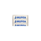 Personalised Blue Iron-On Name Labels for Clothes & School Uniform
