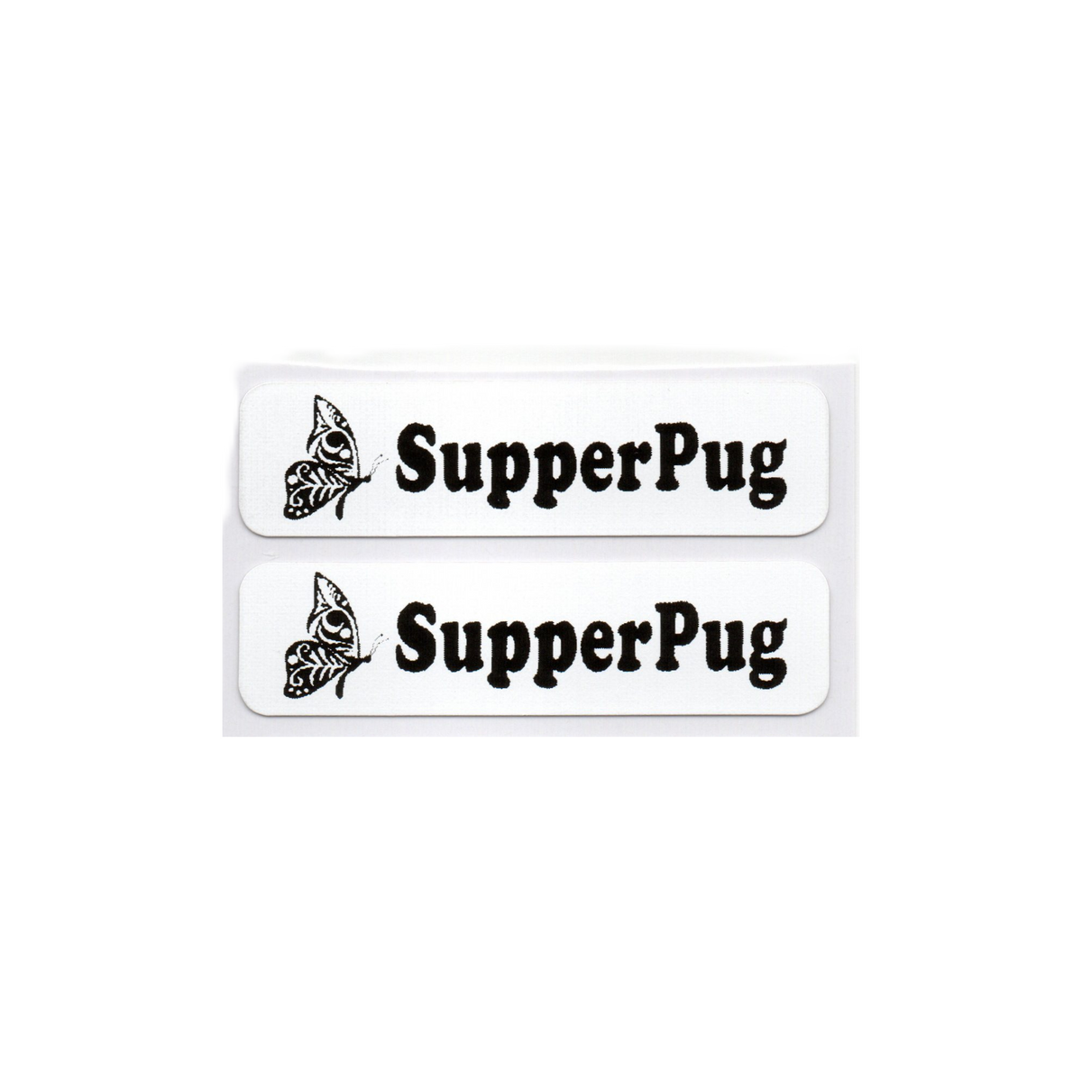 Personalised Black Iron-On Name Labels for Clothes & School Uniform