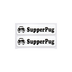 Personalised Black Iron-On Name Labels for Clothes & School Uniform