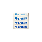 Personalised Blue Iron-On Name Labels for Clothes & School Uniform