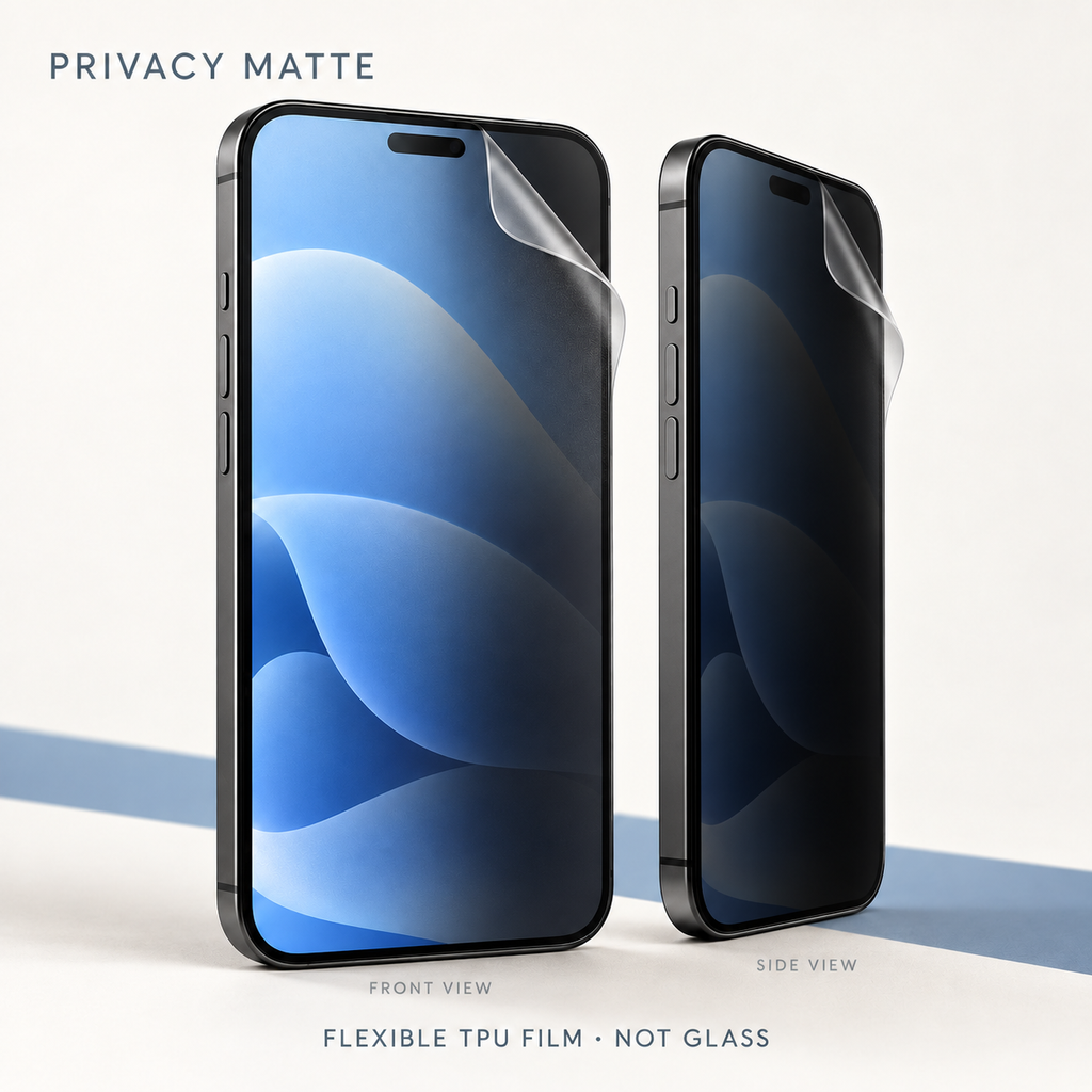 Privacy Matte TPU Screen Protector for Your Phone – Cut in the UK