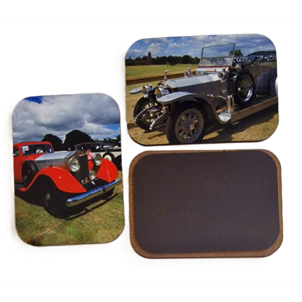 Custom MDF Fridge Magnet – Personalized Photo Magnet with Free Text 7x5 cm