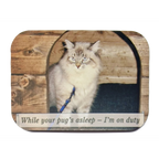 Personalised MDF Photo Fridge Magnet 7 × 5 cm – Strong 3 mm Thick Magnet