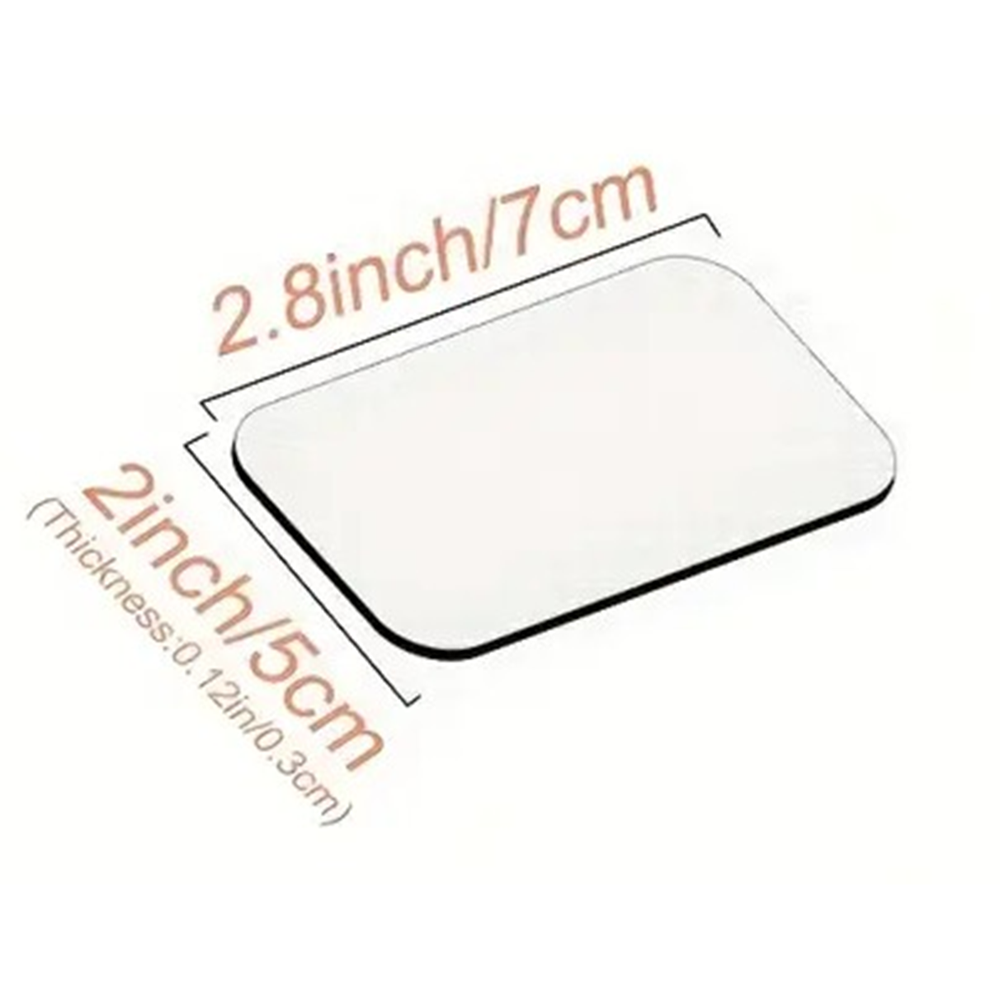 Custom MDF Fridge Magnet – Personalized Photo Magnet with Free Text 7x5 cm