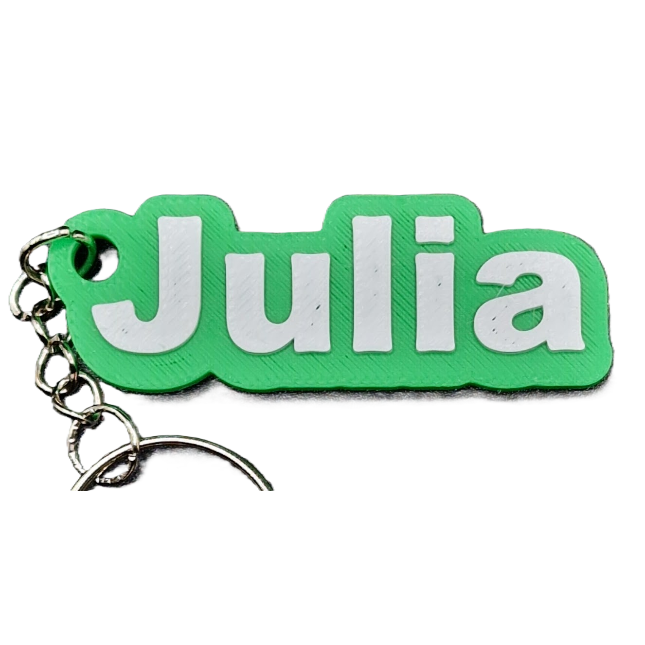 Personalised 3D Printed Name Keychain
