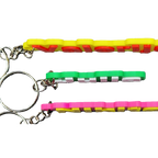 Personalised 3D Printed Name Keyring – Custom Two-Colour Bag Tag