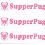 Personalised Pink Iron-On Name Labels for Clothes & School Uniform