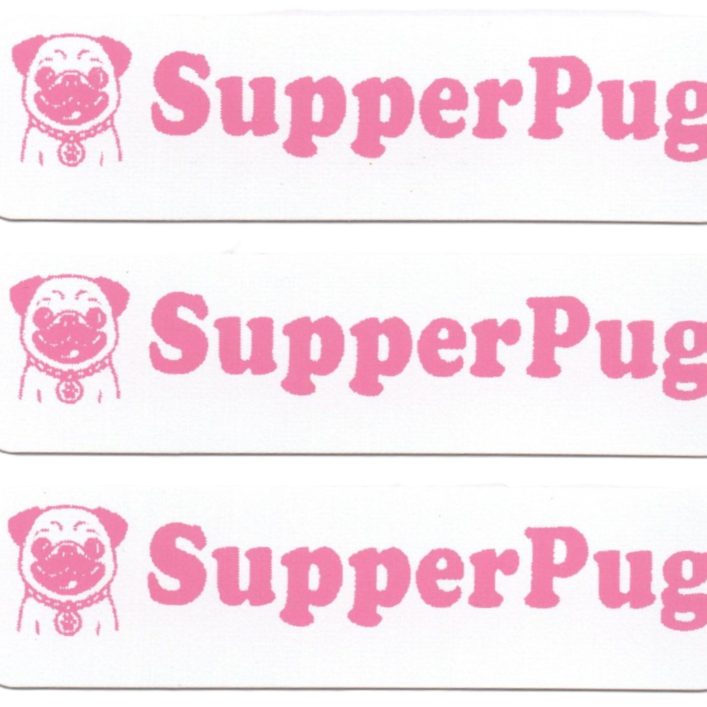 Personalised Pink Iron-On Name Labels for Clothes & School Uniform